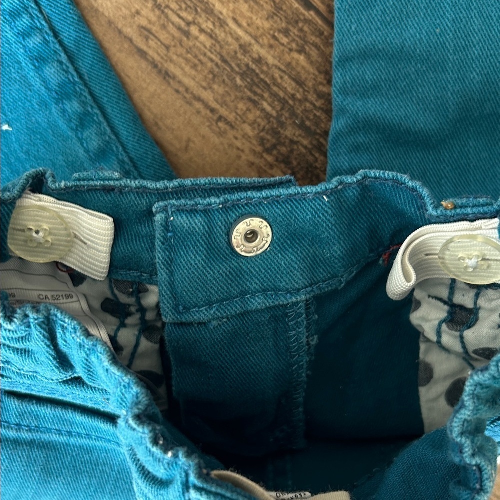 Roxy Teal Kids Jeans - Picture 3 of 4